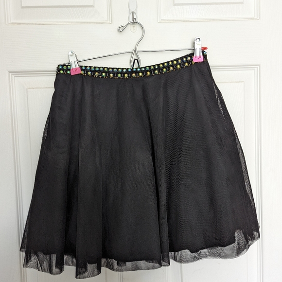 Women's Crystal Halter Top & Skirt 2 Piece Set - Size 3 - Picture 3 of 7